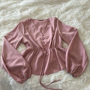 SHEIN peplum blouse